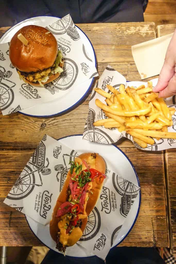 Top Dog - A Hot Dog, Burger and Mac n Cheese joint in Soho, London