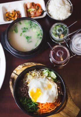 San Antonio Korean food, hot pot, bulgogi and kimchi