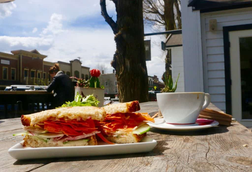 Favorite local cafes in Jackson, Wyoming. A post on the best local spots for spring sipping, noshing, and hanging out in the sunshine.