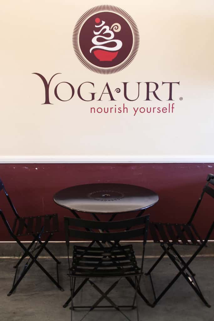 Yoga Urt in Glendale, California just 30 minutes outside of Los Angeles. Is it possible to have a vegan, organic, gluten-free, soy-free, kosher frozen yogurt and still taste just as good as regular froyo? YES. Yoga-Urt in Glendale’s Kenneth Village allows you to treat yourself to some delicious, creamy frozen yogurt that is all of the above with several organic topping options that you can’t get anywhere else.