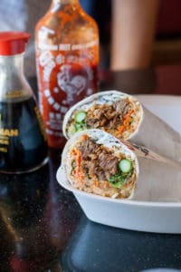 Sumo Burrito in Salt Lake City. Sushi but in a burrito! I need to try this!