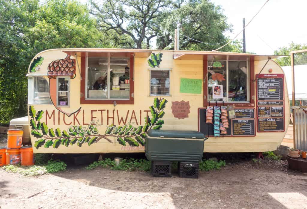 Micklethwait Craft Meats is a barbecue joint in the heart of Austin, Texas. Tom Micklethwait serves up classic smoked beef ribs, pulled pork, smoked sausages and more. Not only are there delicious meats, but sides that will knock your socks off. Buttermilk and Pecan Pies finish off the perfect Texas meal.