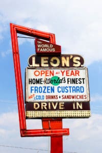 Female Foodie Milwaukee: Leon's Frozen Custard