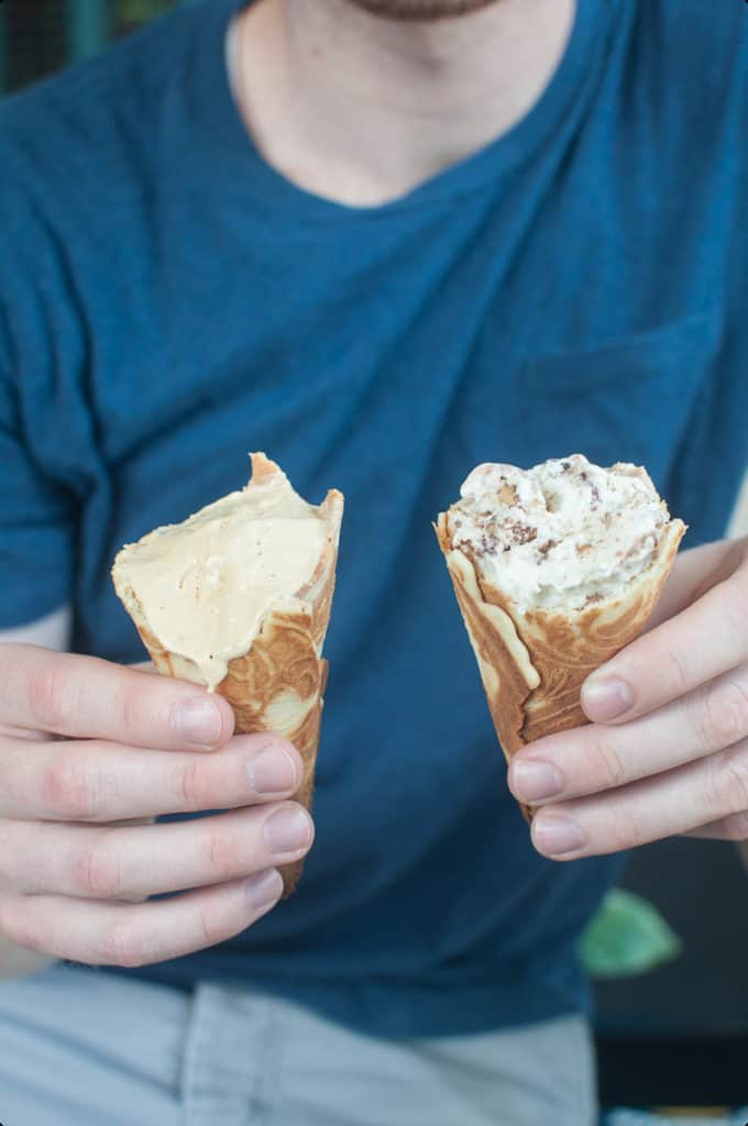Ready for the best waffle cones in the world? Kansas City's Betty Rae's has you covered. With so many unique flavors, Betty Rae's is worth many a visit!
