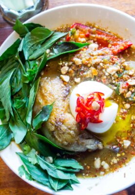 Sway is the absolute best Thai restaurant in Austin. Dishes include Pork Shu Ma, Som Tam, Chicken Confit with Peanut Curry, Hangar Steak with Red Chilies and a decadent Miso Panna Cotta with Mango Sorbet. They're even open for brunch!