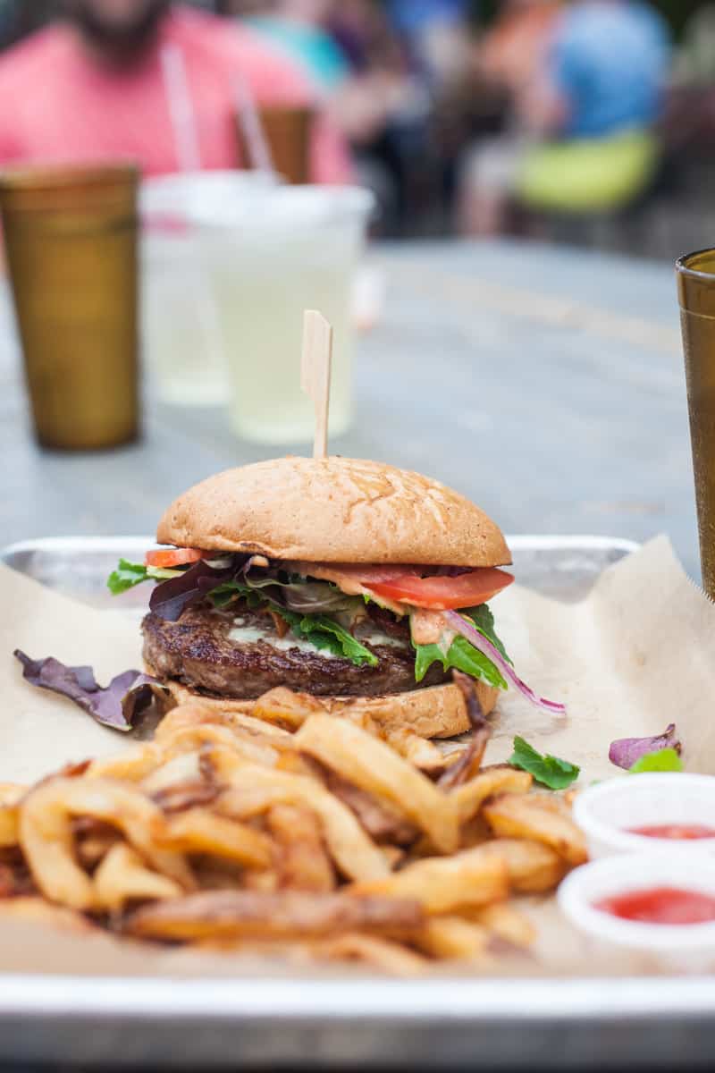 San Antonio: The Cove. Sustainable, organic, local burgers, tacos and salads. 