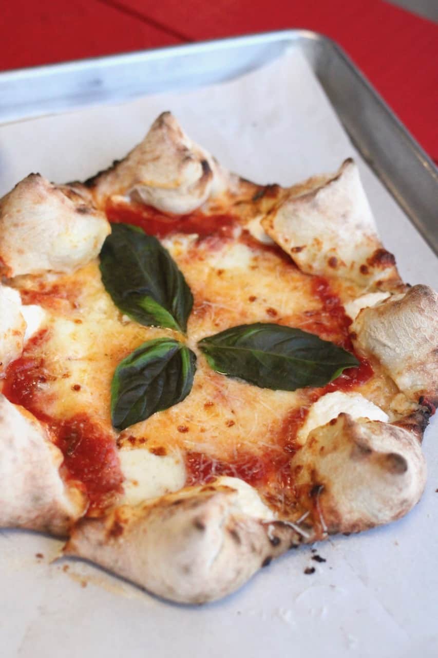 DeSano Pizzeria Napoletana's classic margherita pizza
