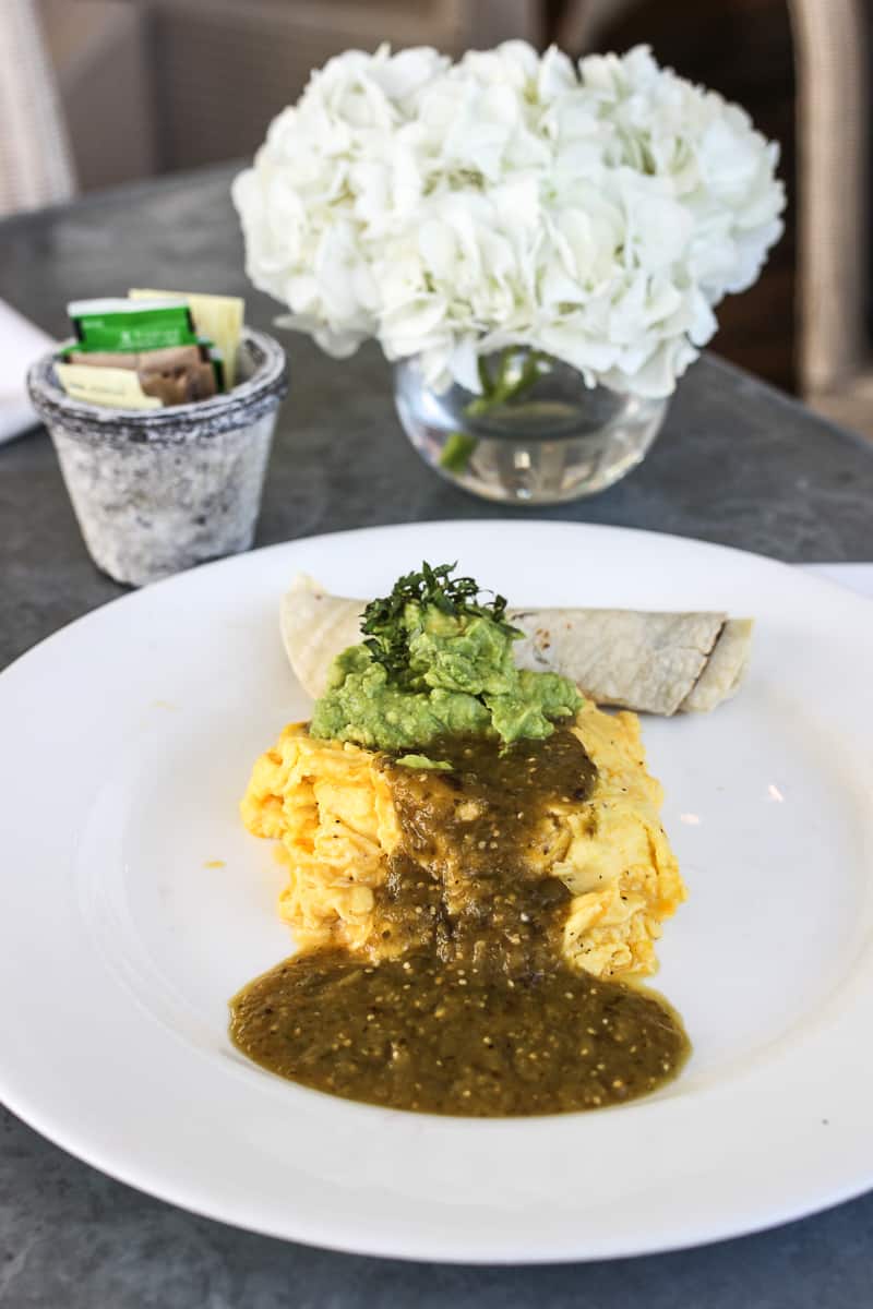 Tiny Boxwoods's egg and avocado- best brunch in Austin