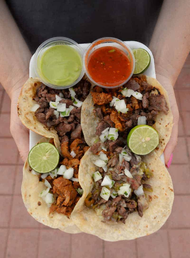Ta'Carbon's classic street tacos