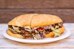 Vegan Boulder Philly Sandwich