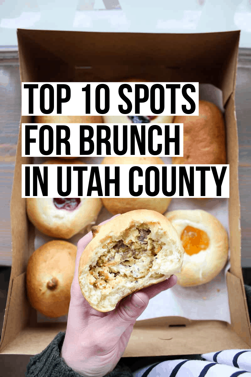 It's time to schedule some A.M. outings because our list of the top 10 spots for brunch in Utah County is ready to be explored!