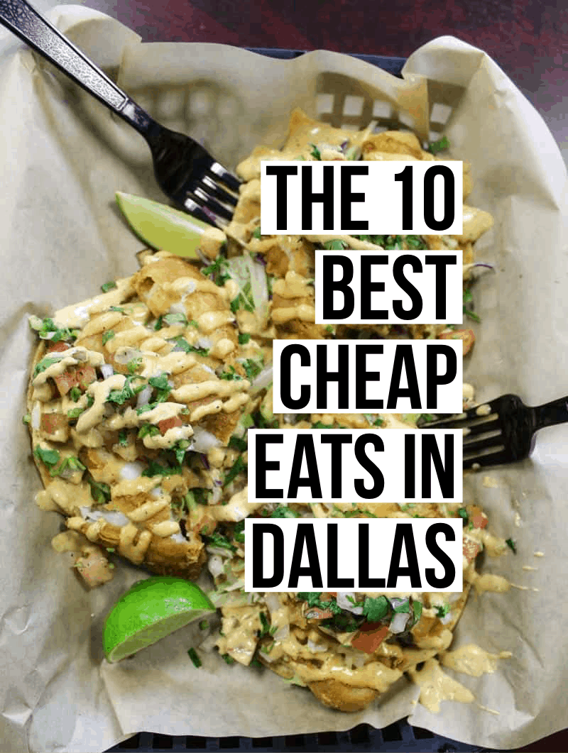 We’ve scouted out the top 10 best cheap eats in Dallas that will leave your tummy full, your taste buds satisfied, and your bank account happy!