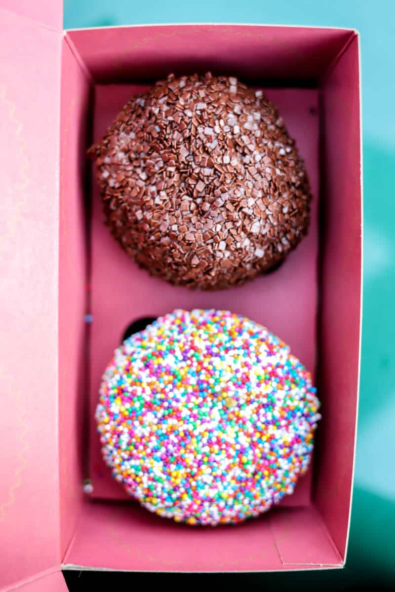 Cupcakes from Sprinkles at The Domain in Austin