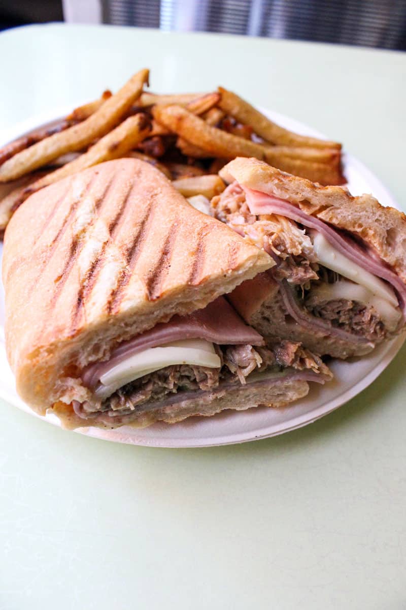 cuban sandwich from Café Habana