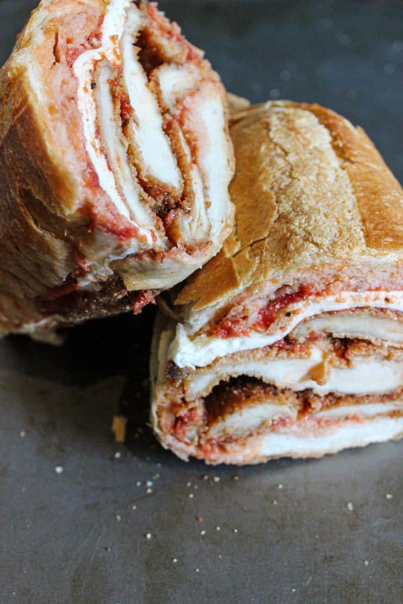 sandwich from Faicco’s Italian Specialties