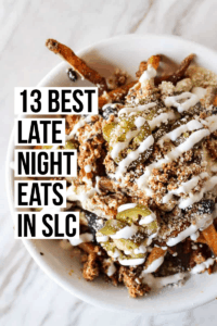 best late night eats in SLC