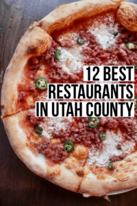 A guide to the best Provo restaurants and surrounding Utah County including a bonus list of best dessert spots!