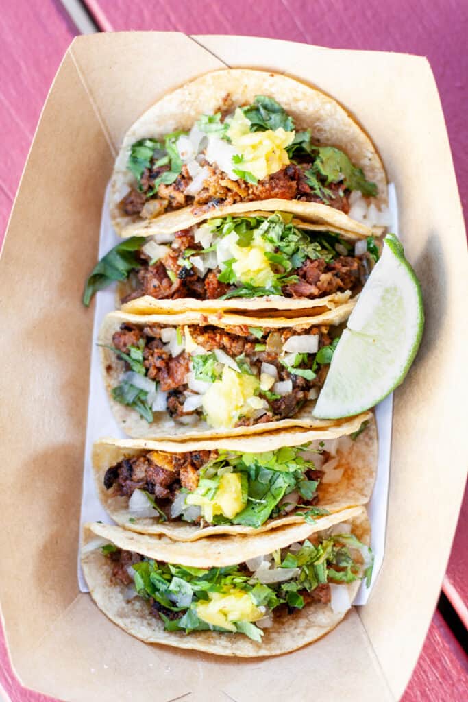 tacos from Discada in Austin