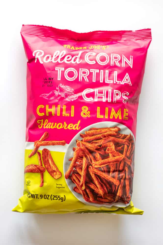 Chili & Lime Rolled Corn Tortilla Chips
