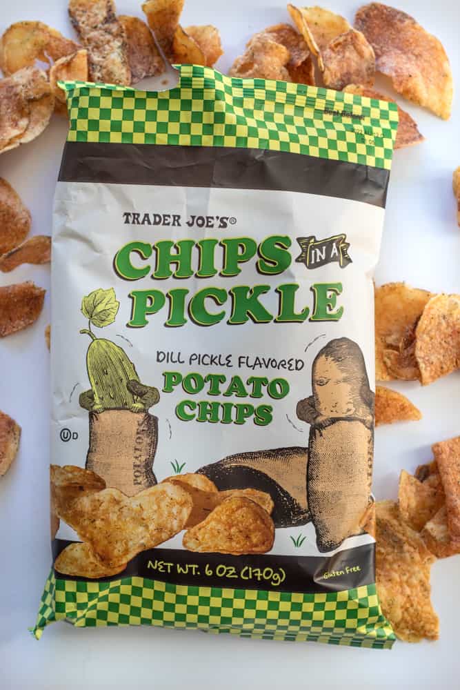 bag of Chips in a Pickle, Best Trader Joe's Snacks
