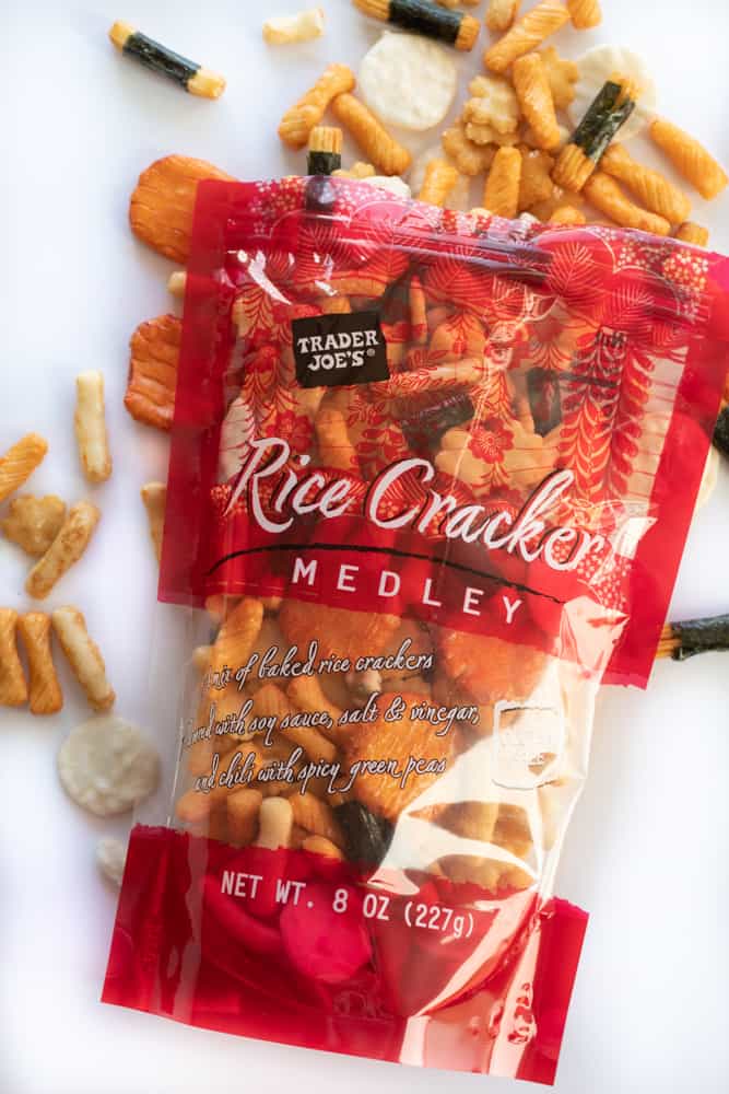 Best Trader Joe's Snacks: Rice Cracker Medley