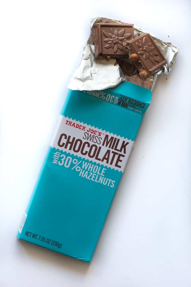 Swiss Milk Chocolate with 30% Whole Hazelnuts