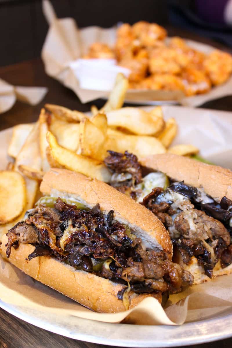 Melvin's Public House's philly cheese steak