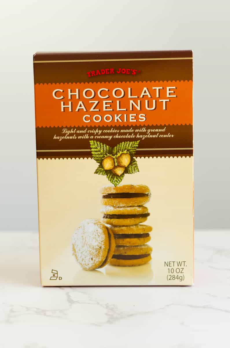 The best trader joe's cookies: chocolate hazelnut cookies