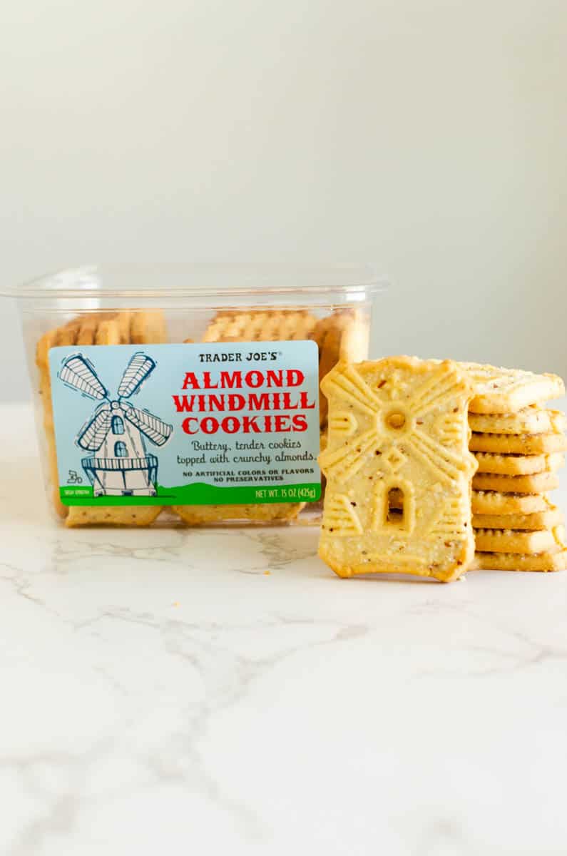 almond windmill cookies
