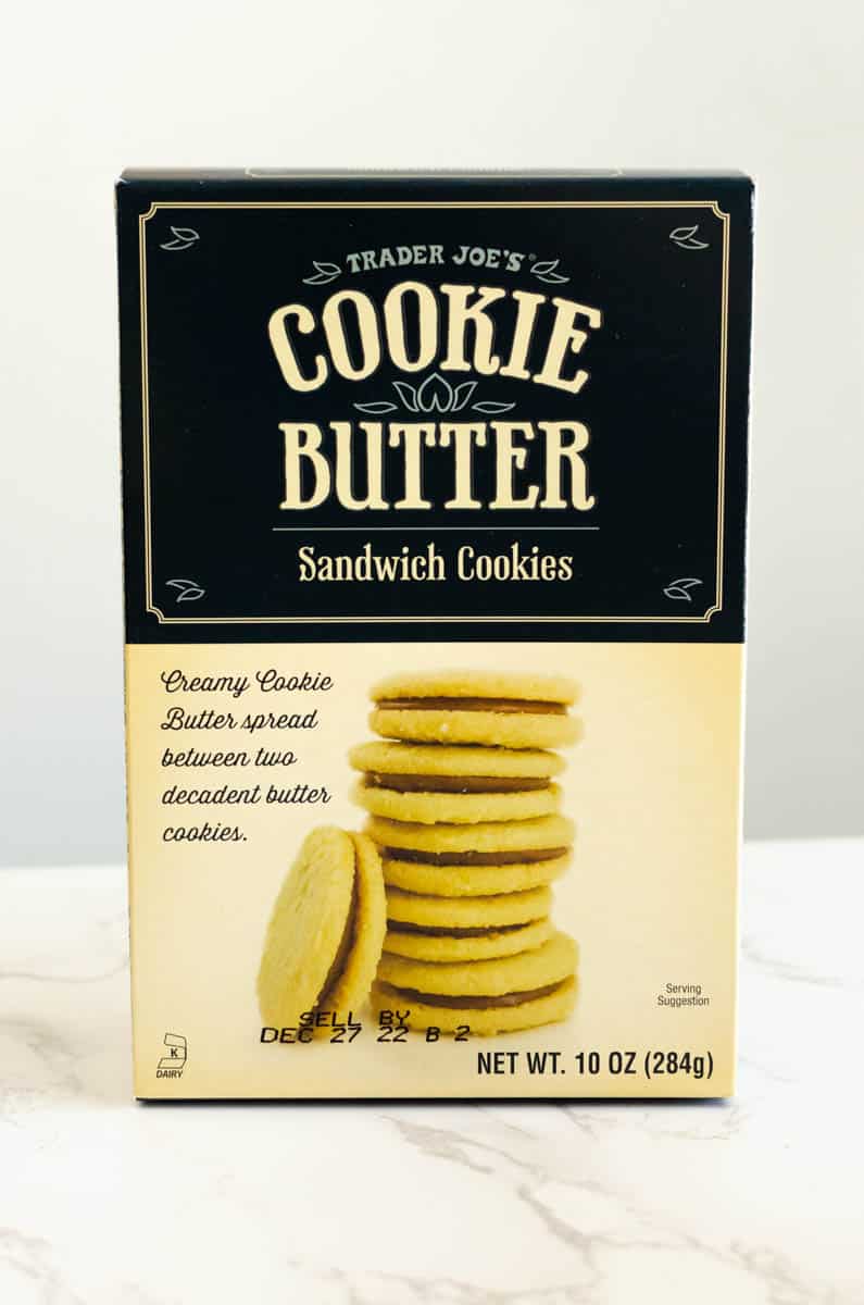 The best trader joe's cookies: cookie butter sandwich cookies