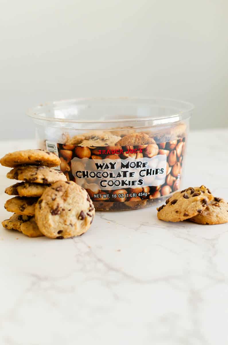 The best trader joe's cookies: "way more chocolate chip cookies"