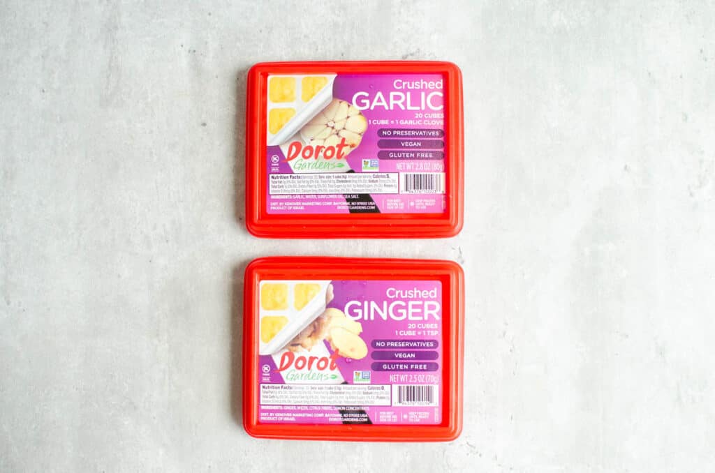 Ginger and Garlic Cubes
