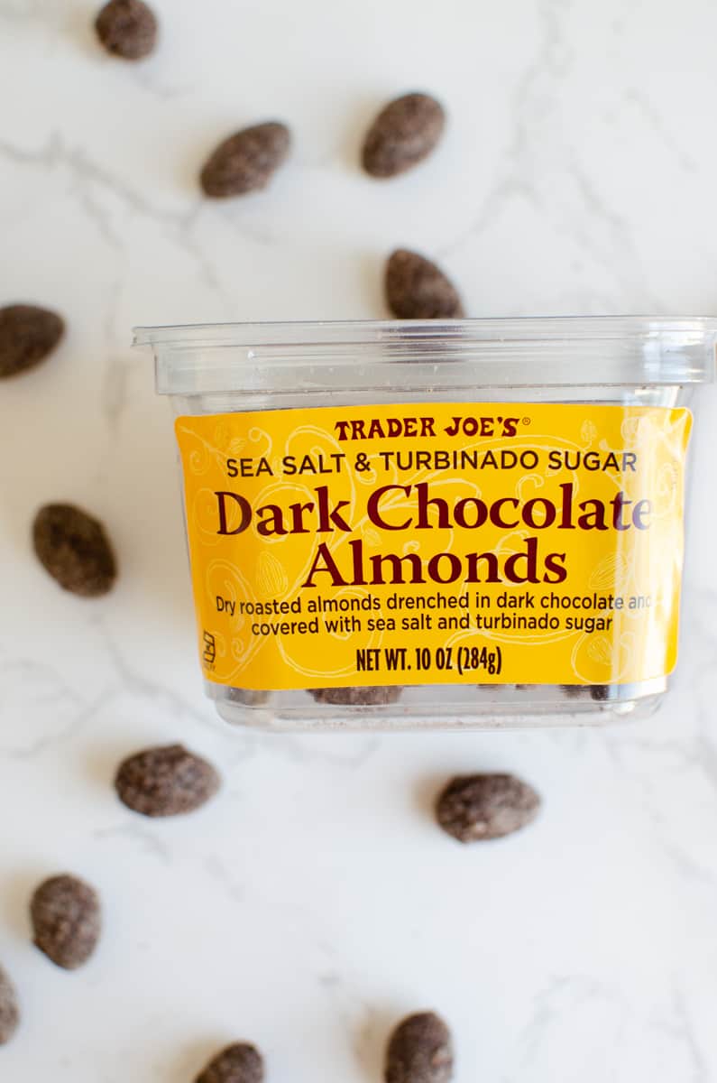Sea Salt and Turbinado Sugar Dark Chocolate Almonds