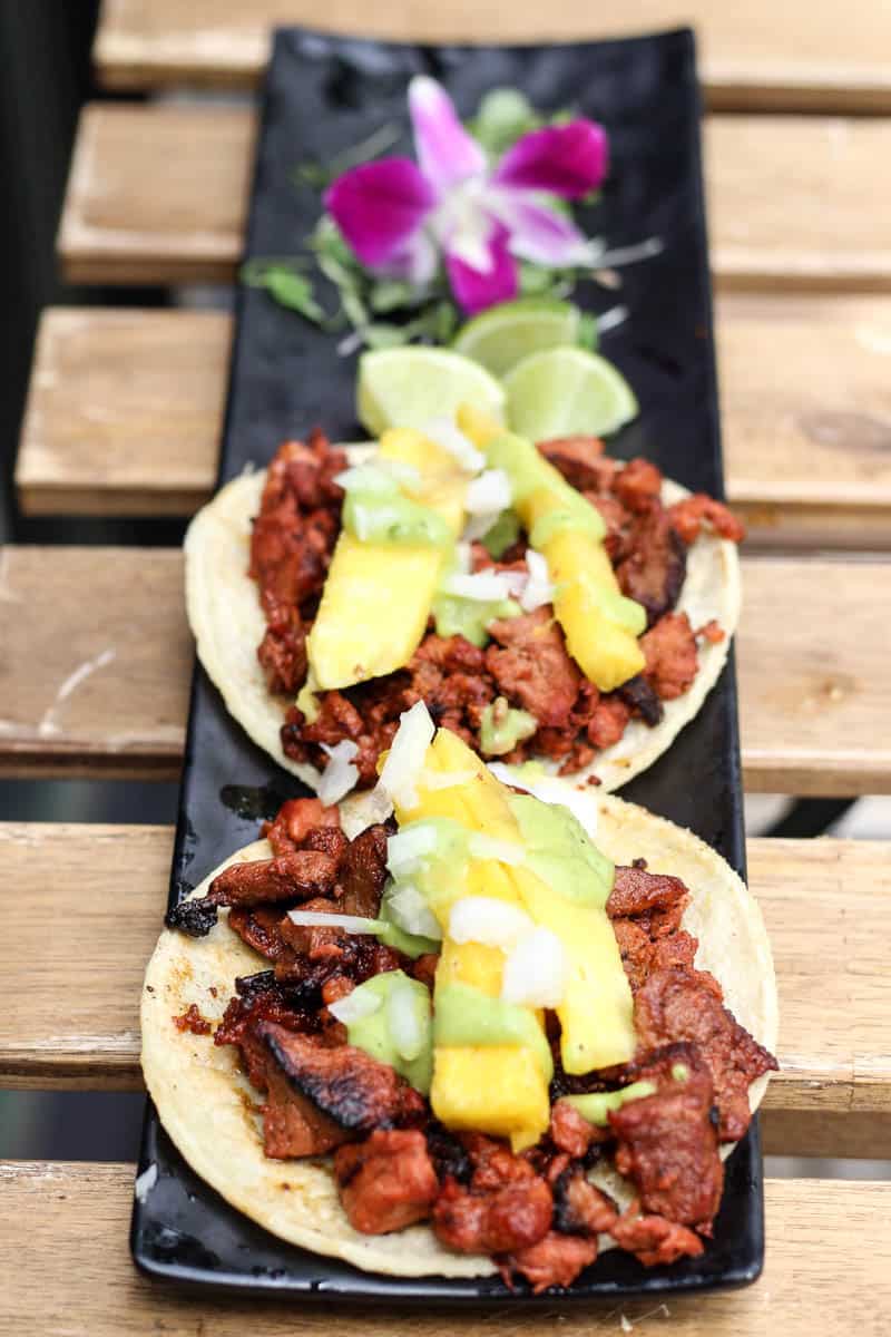 al pastor tacos from All About Tacos