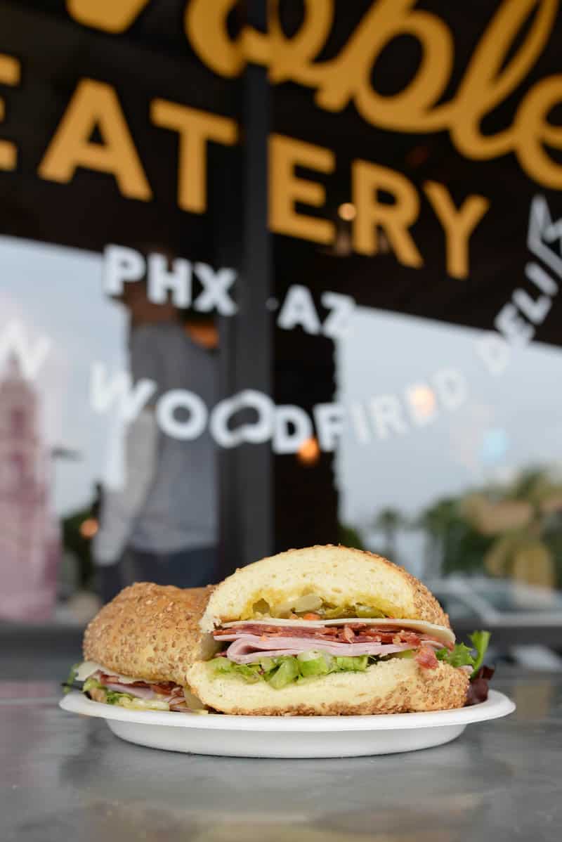 Noble Eatery caprese sandwich is the best sandwich in Phoenix Arizona